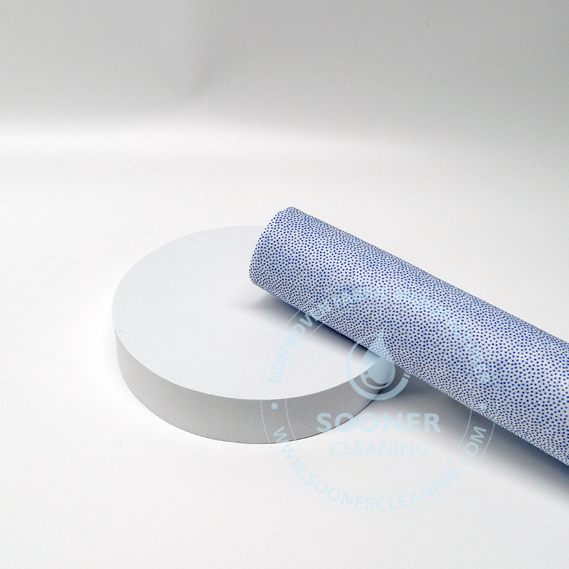 Nonwoven Beaded Fabric