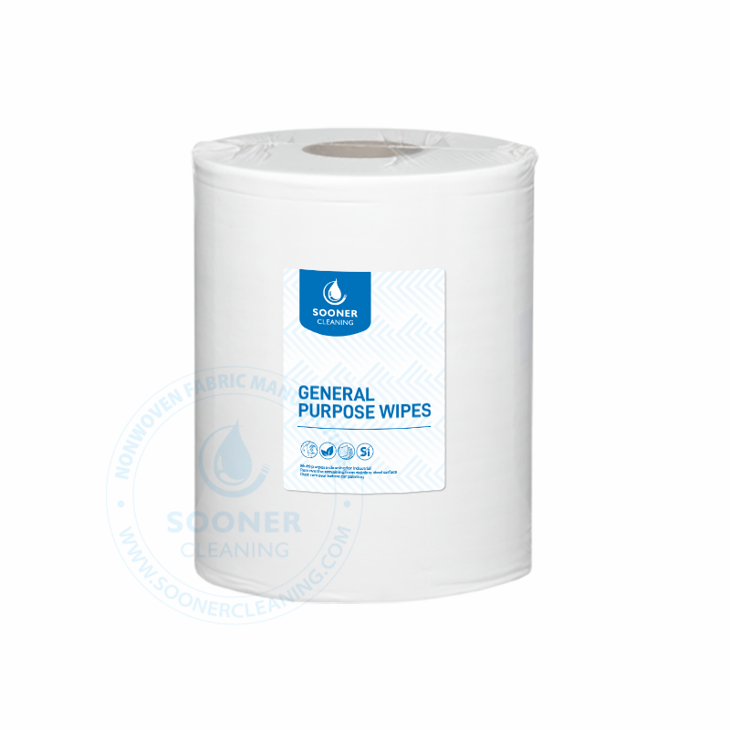 Woodpulp PP degreasing wipes