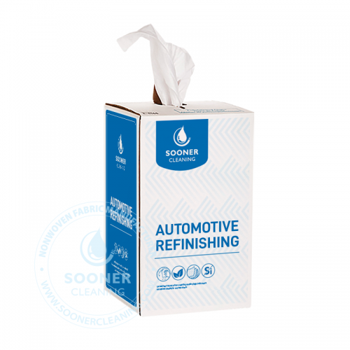 Wholesales white shop nonwoven towels pop-up box