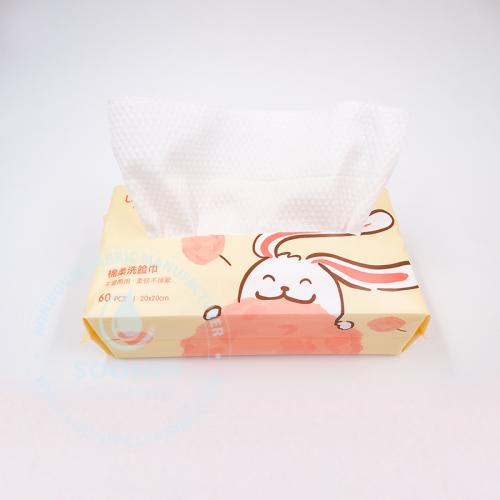 Biodegradable facial tissue customized packing