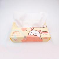 Biodegradable facial tissue customized packing