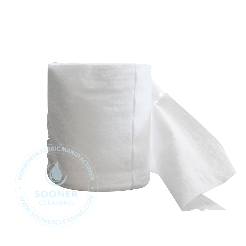 Spunlace Nonwoven Wet Wipe Rolls