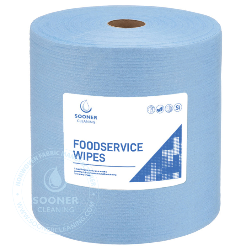 Food line cleaning wipes