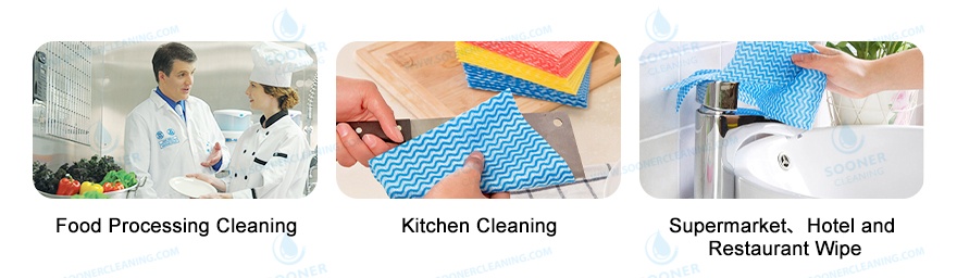 Why choose Soonercleaning for custom disposable multi-purpose janitorial/food service nonwoven wipes?